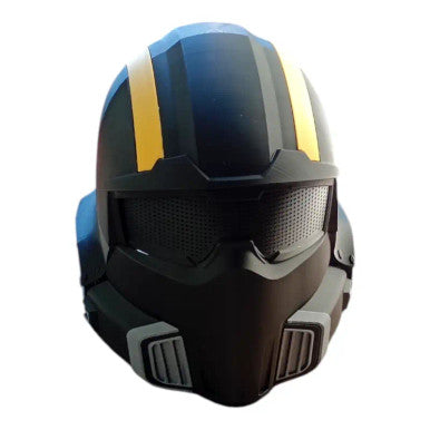 Helldivers B-01 Tactical Helmet – 3D Printed Cosplay Prop 1:1 Scale