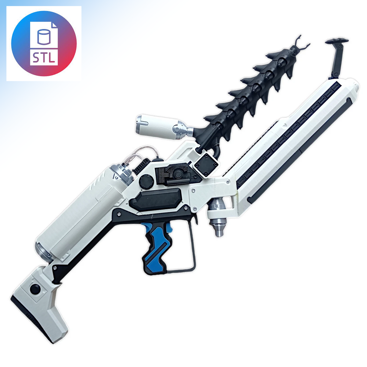 ARC Gun “Mulcher” – District 9 Sci-Fi Replica | Digital STL File for 3D Printing