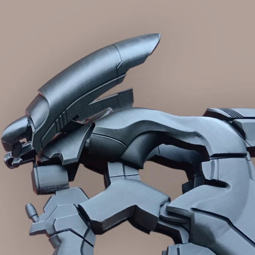 Geth Plasma SMG - Mass Effect 3d Printed Mass Effect Cosplay Prop 1:1 Scale