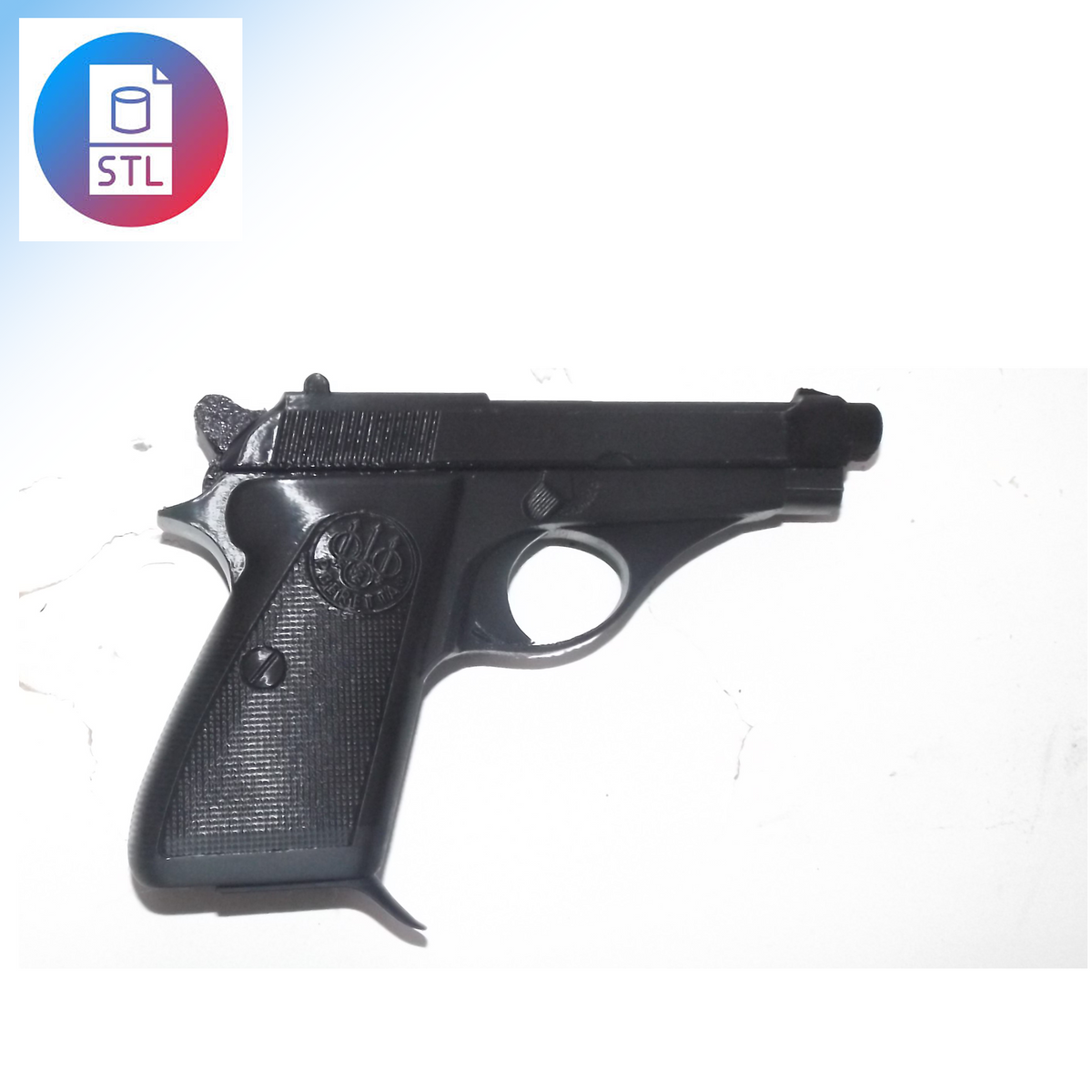 Beretta Mod.71 High-Detail 3D Ready To Print Replica Model – STL & OBJ