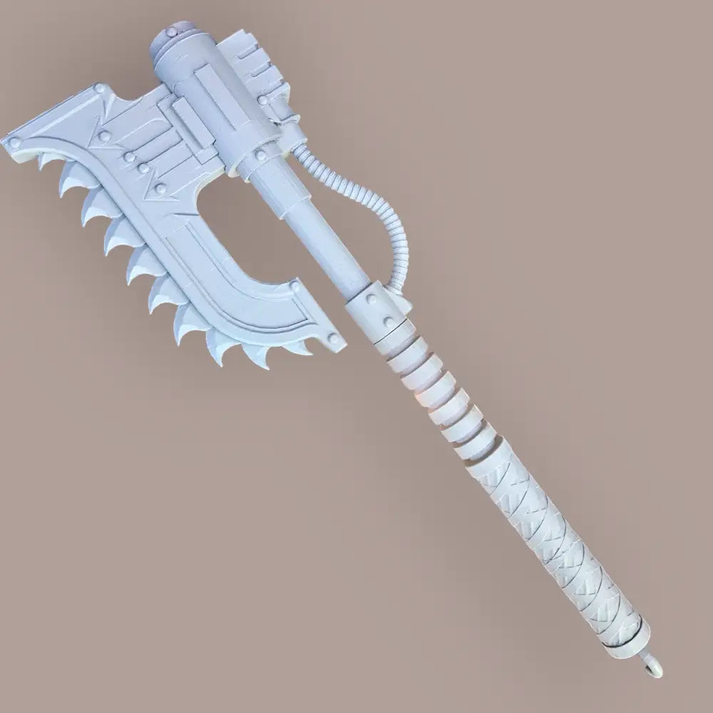 Chaos Chainaxe – 3D Printed WH Cosplay Prop – 1:1 Scale