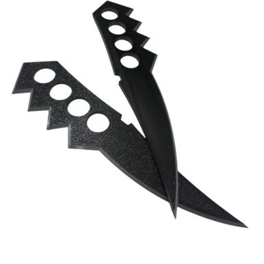 Full scale Naruto Chakra Blades static props non-functional cosplay replicas