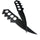 Full scale Naruto Chakra Blades static props non-functional cosplay replicas