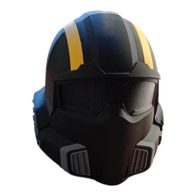 Helldivers B-01 Tactical Helmet – 3D Printed Cosplay Prop 1:1 Scale