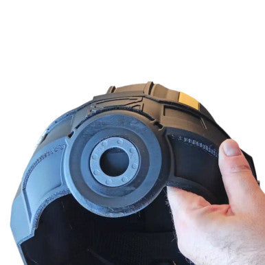 Helldivers B-01 Tactical Helmet – 3D Printed Cosplay Prop 1:1 Scale