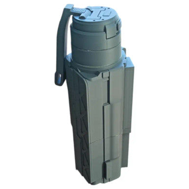 Helldivers 2 Sample Container – 3D Printed Cosplay Prop 1:1 Scale Grey PLA