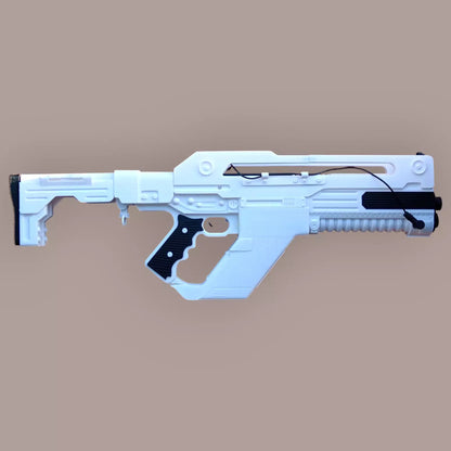 Pulse Rifle Model F44AA - From Movie Alien Rumulus - 3D Printed Cosplay Prop 1:1 Scale - Plastic Toy