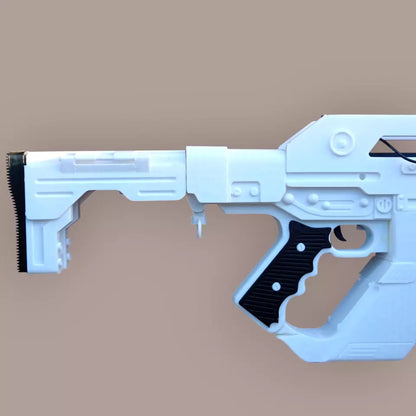 Pulse Rifle Model F44AA - From Movie Alien Rumulus - 3D Printed Cosplay Prop 1:1 Scale - Plastic Toy