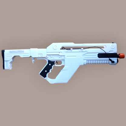 Pulse Rifle Model F44AA - From Movie Alien Rumulus - 3D Printed Cosplay Prop 1:1 Scale - Plastic Toy