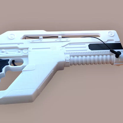 Pulse Rifle Model F44AA - From Movie Alien Rumulus - 3D Printed Cosplay Prop 1:1 Scale - Plastic Toy