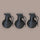 Set of 3 M67 Grenade 3d Printed Plastic Toy – Cosplay Prop – 1:1 Scale