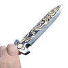 Medieval Fantasy Ornamental Dagger – PU Foam Cosplay Prop – 1:1 Scale 28 cm Toy