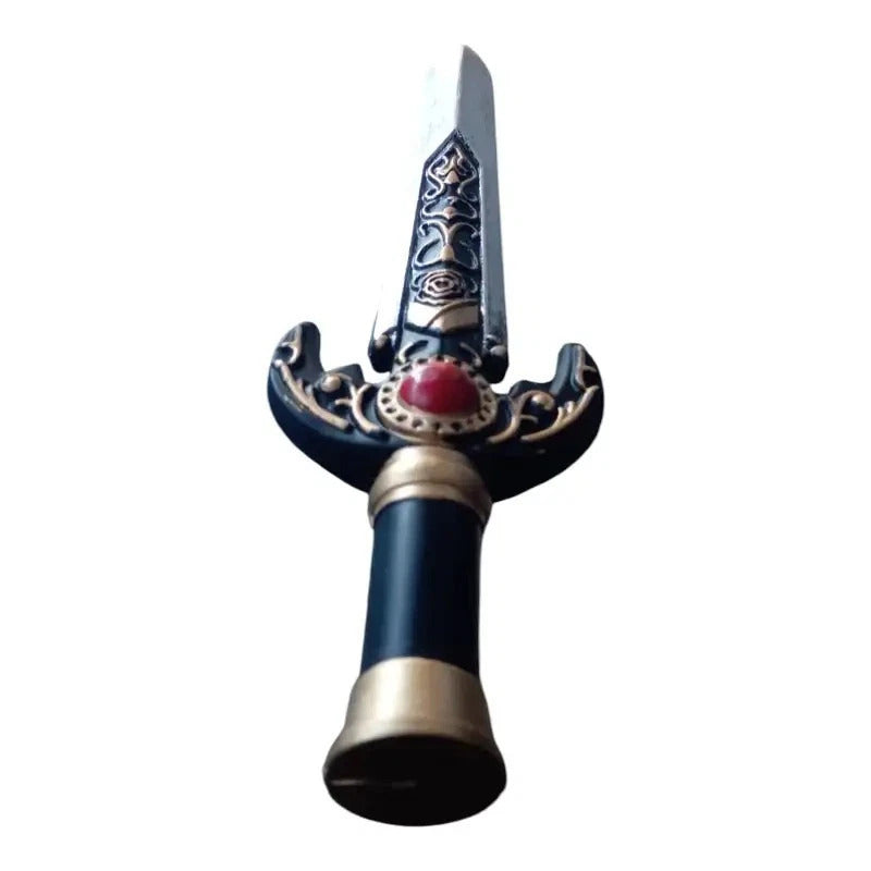 Medieval Ornamental Dagger – PU Foam Cosplay Prop – 1:1 Scale 33 cm Plastic Toy