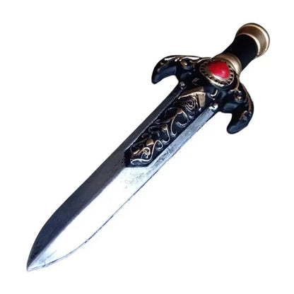 Medieval Ornamental Dagger – PU Foam Cosplay Prop – 1:1 Scale 33 cm Plastic Toy