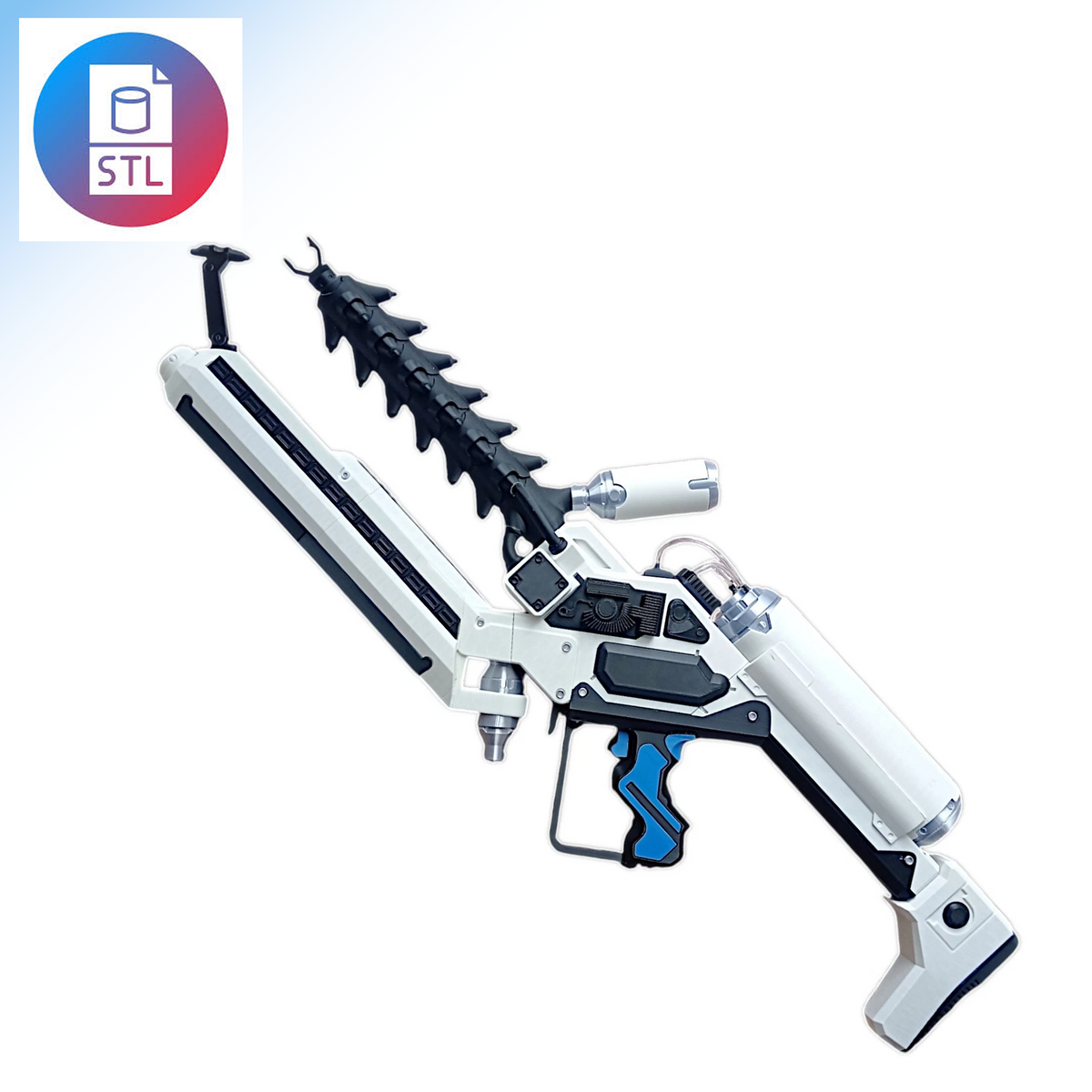 ARC Gun “Mulcher” – District 9 Sci-Fi Replica | Digital STL File for 3D Printing