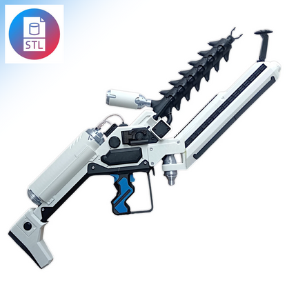 ARC Gun “Mulcher” – District 9 Sci-Fi Replica | Digital STL File for 3D Printing