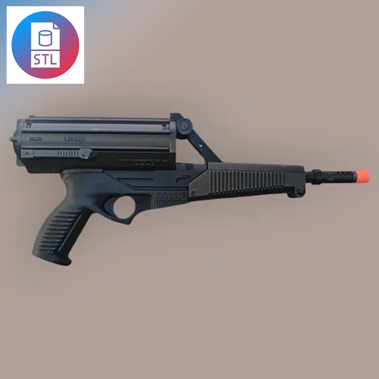 Calico M950 3D Replica – High-Definition OBJ File Ready To Print