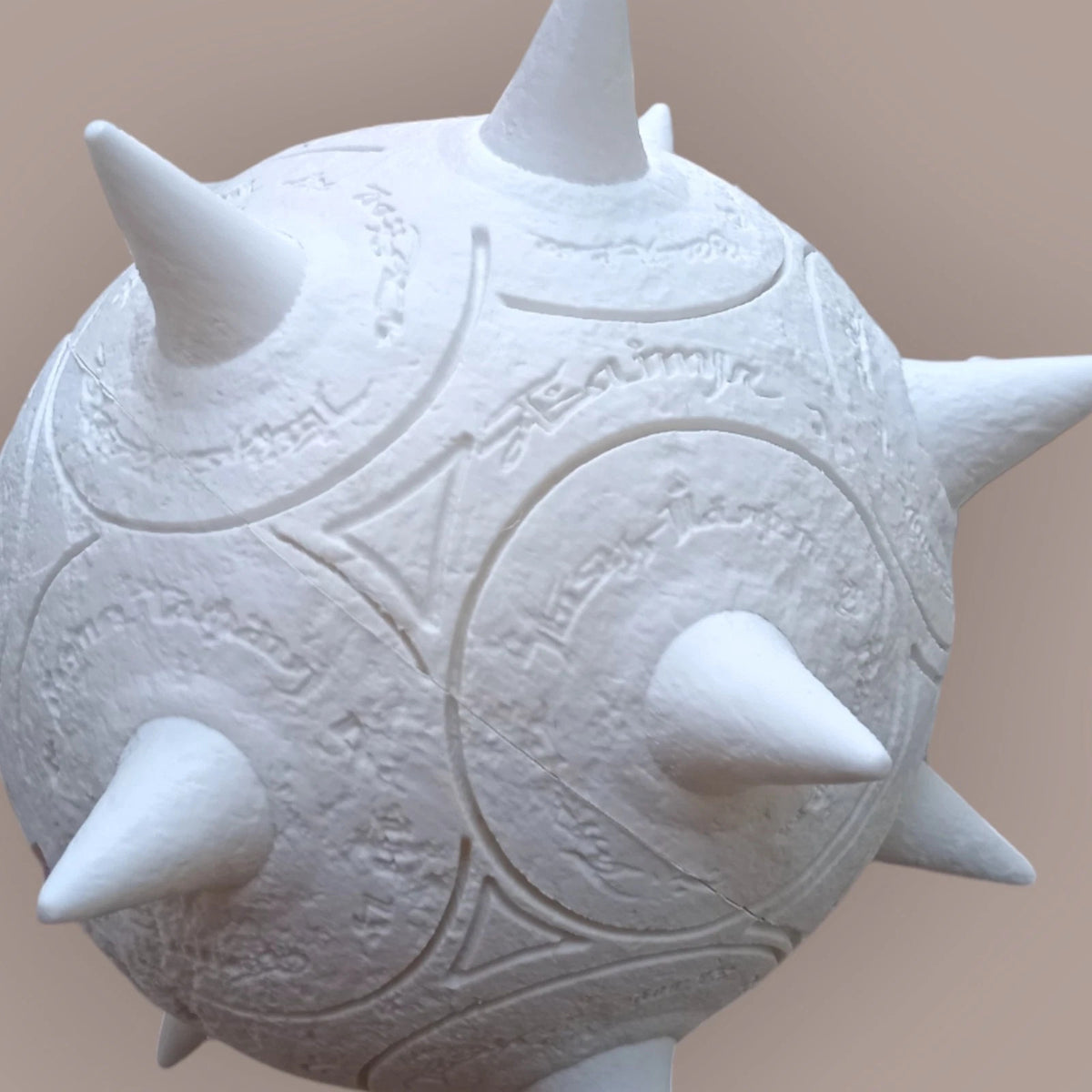 Flail – 3D Printed Doom: The Dark Ages Cosplay Replica – Life-Size 1:1 Scale