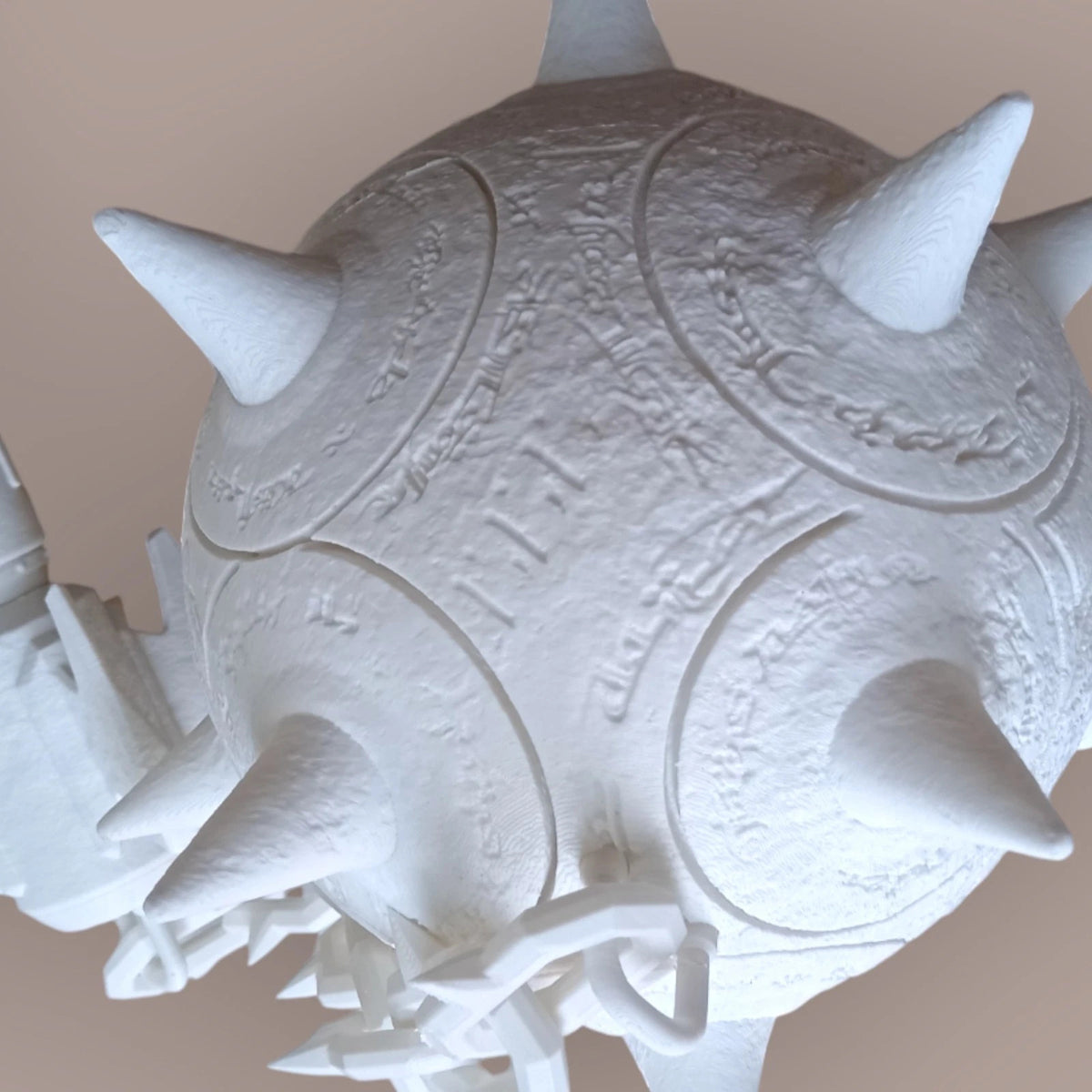 Flail – 3D Printed Doom: The Dark Ages Cosplay Replica – Life-Size 1:1 Scale