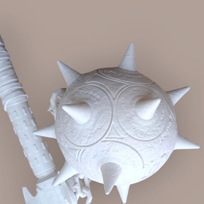 Flail – 3D Printed Doom: The Dark Ages Cosplay Replica – Life-Size 1:1 Scale