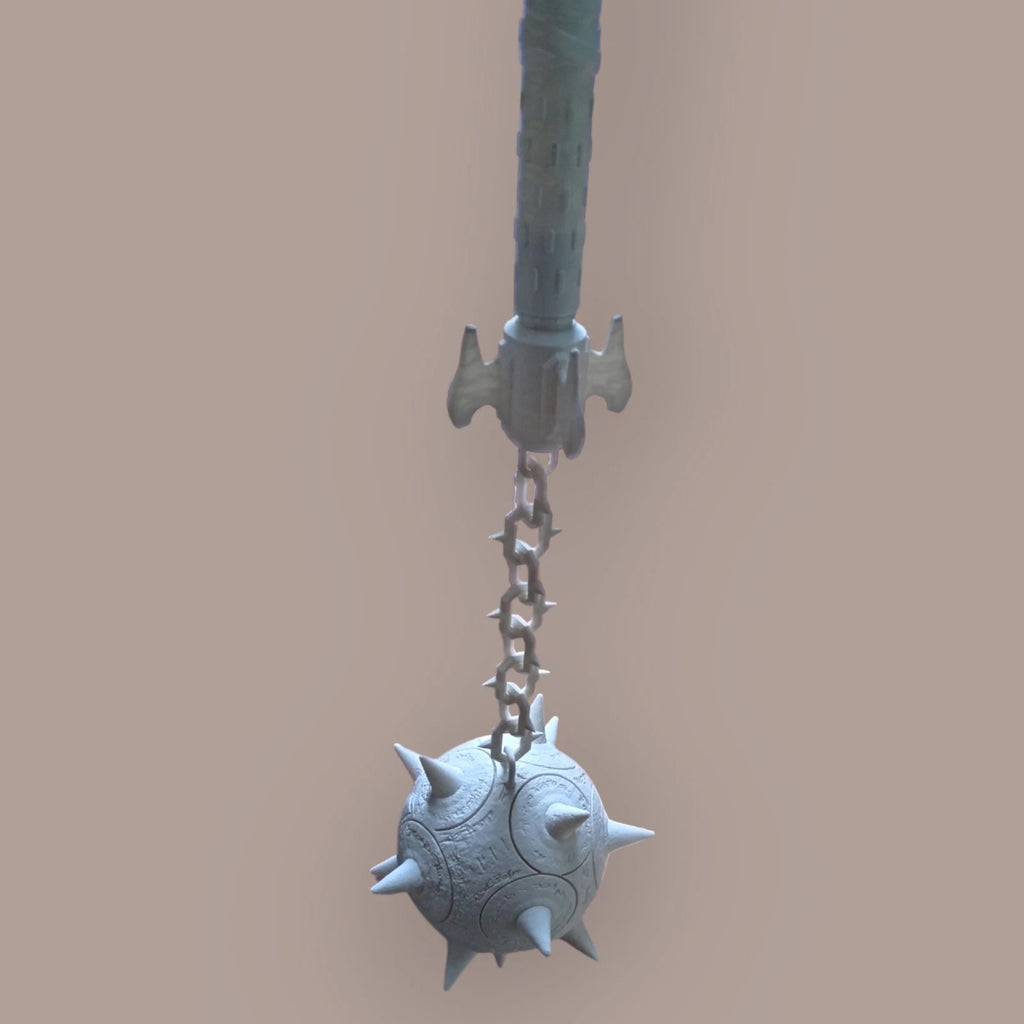 Flail – 3D Printed Doom: The Dark Ages Cosplay Replica – Life-Size 1:1 Scale