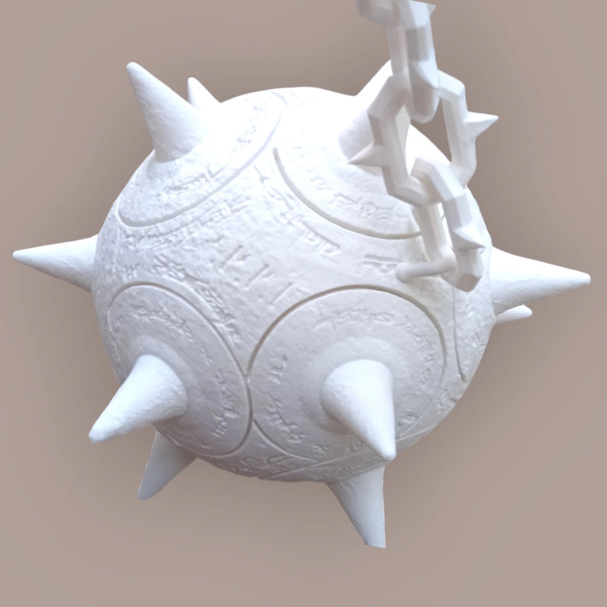 Flail – 3D Printed Doom: The Dark Ages Cosplay Replica – Life-Size 1:1 Scale