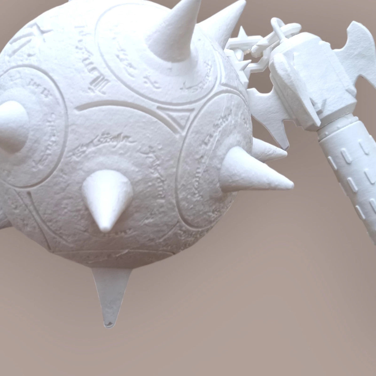 Flail – 3D Printed Doom: The Dark Ages Cosplay Replica – Life-Size 1:1 Scale