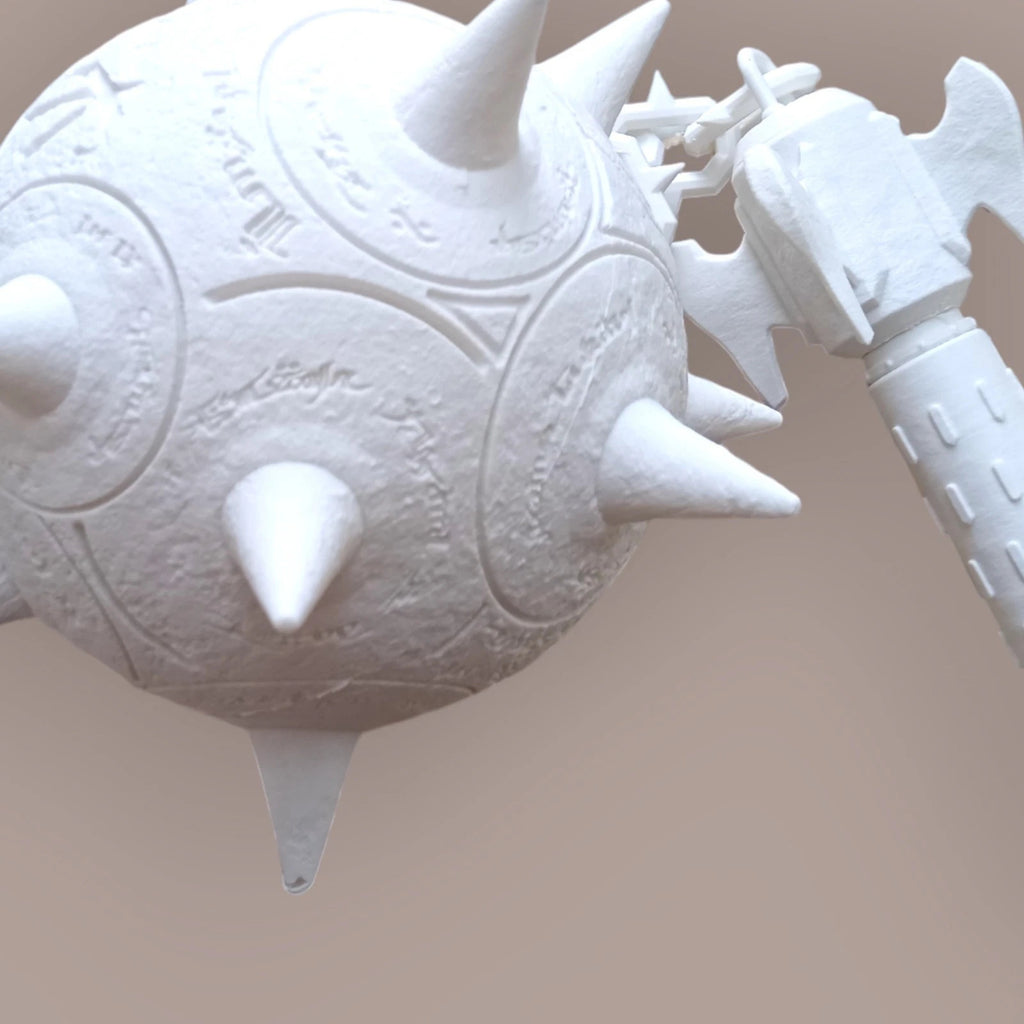 Flail – 3D Printed Doom: The Dark Ages Cosplay Replica – Life-Size 1:1 Scale