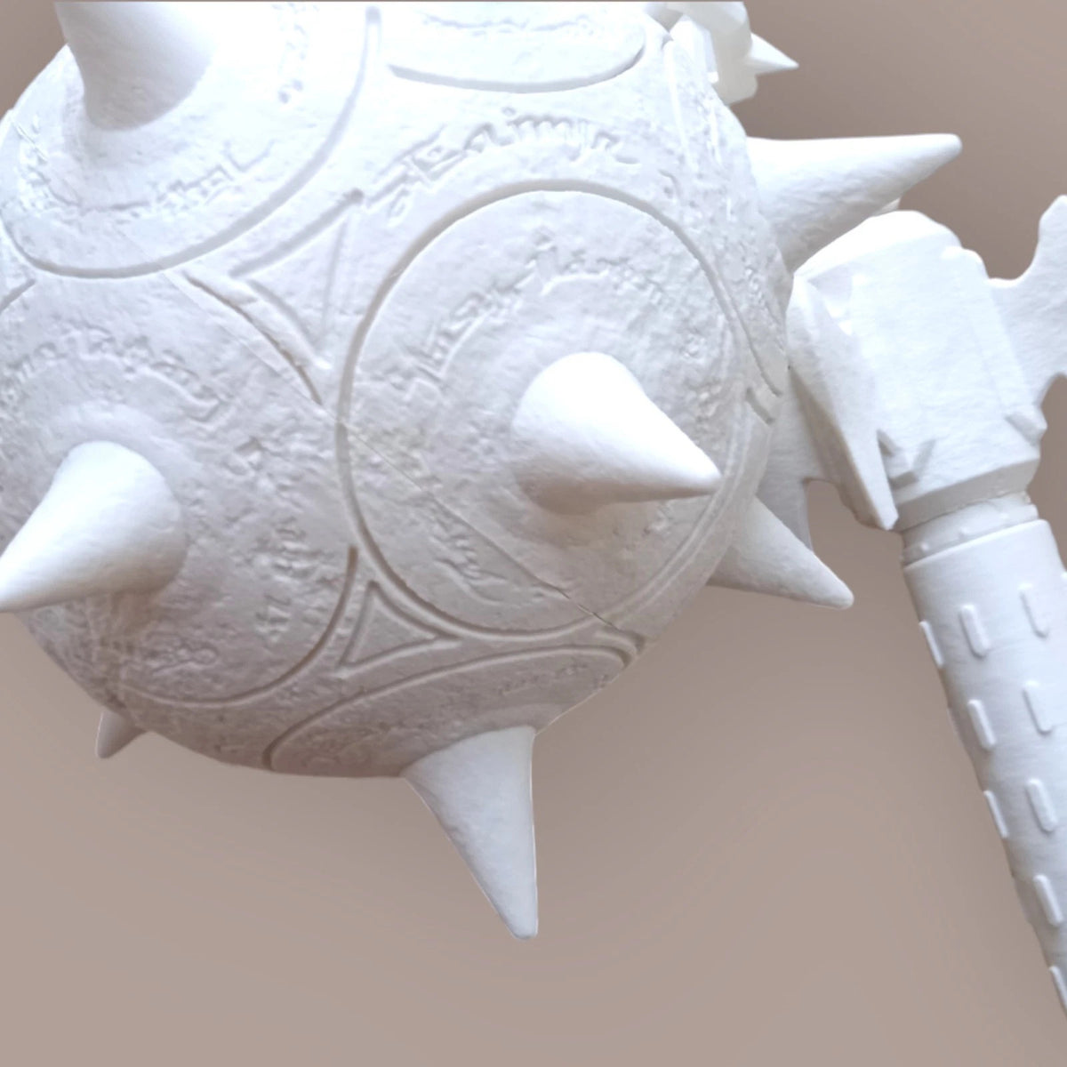 Flail – 3D Printed Doom: The Dark Ages Cosplay Replica – Life-Size 1:1 Scale