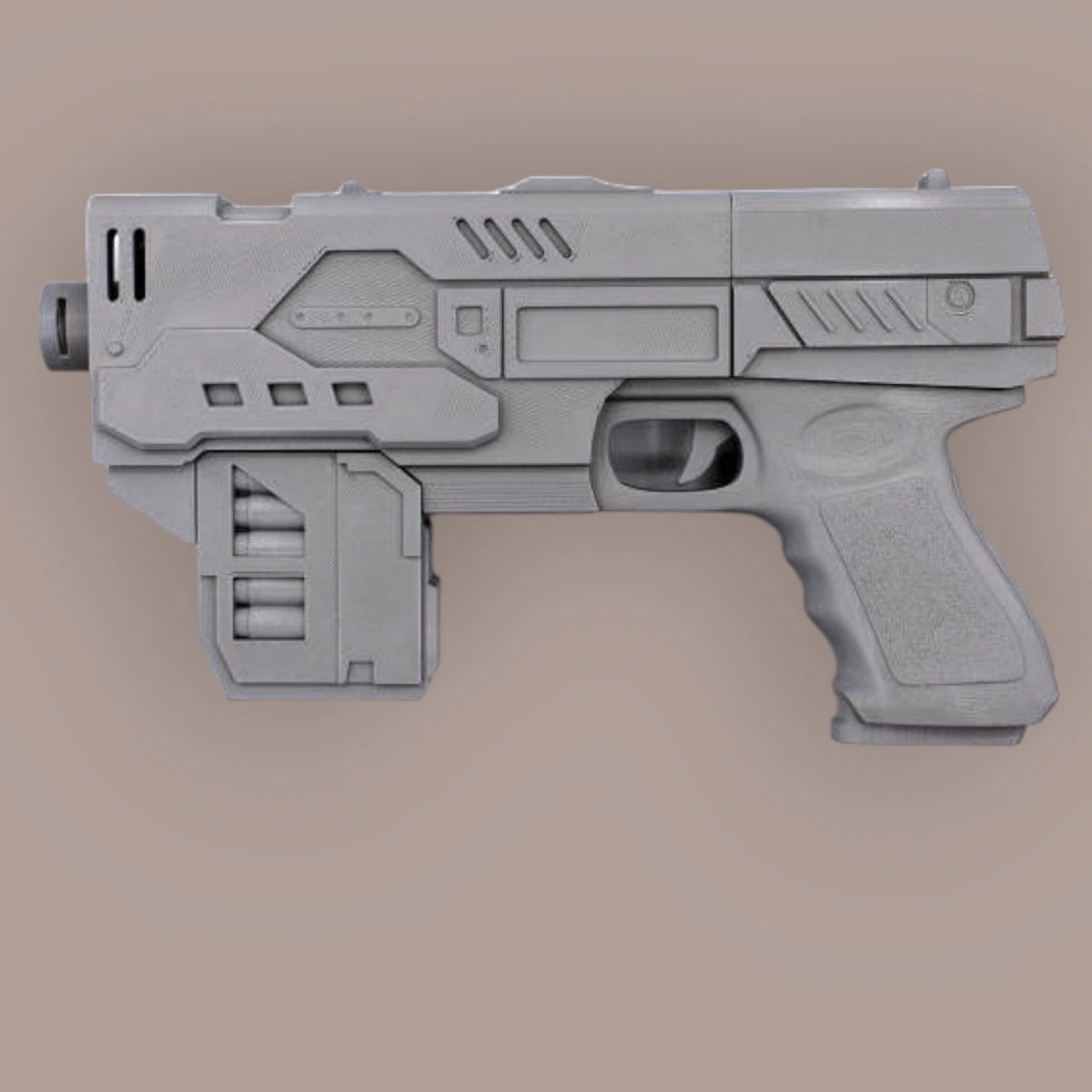 The Lawgiver Mk.II - Dredd 3d Printed Movie Cosplay Prop 1:1 Scale Plastic Toy