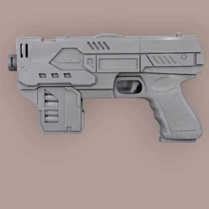 The Lawgiver Mk.II - Dredd 3d Printed Movie Cosplay Prop 1:1 Scale Plastic Toy