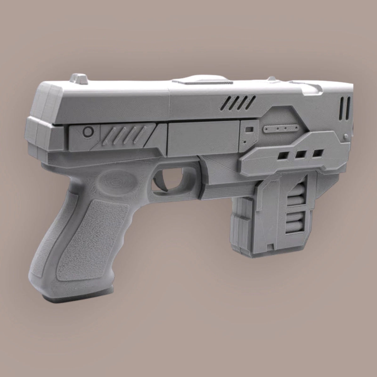 The Lawgiver Mk.II - Dredd 3d Printed Movie Cosplay Prop 1:1 Scale Plastic Toy