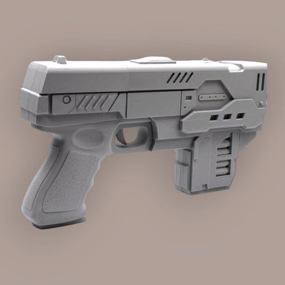The Lawgiver Mk.II - Dredd 3d Printed Movie Cosplay Prop 1:1 Scale Plastic Toy