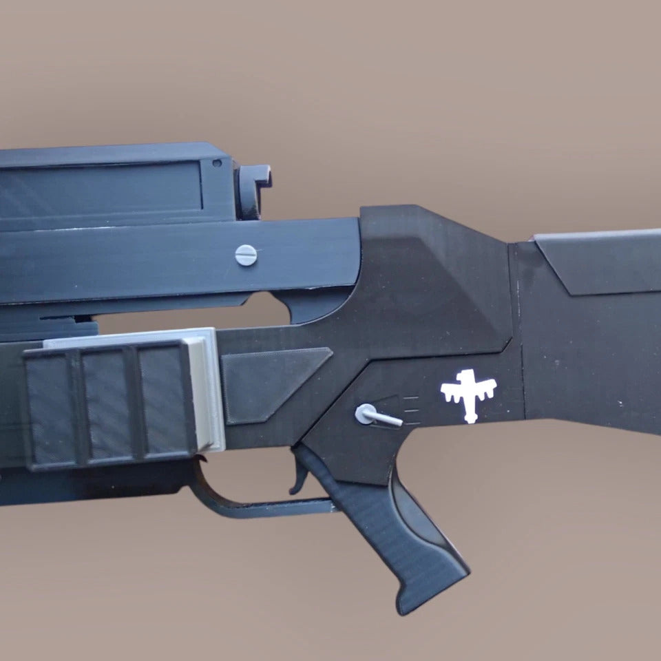 E-Pulse 44-A2 Rifle -3d Printed Starship Troopers Extermination Cosplay Prop 1:1 - Plastic Toy
