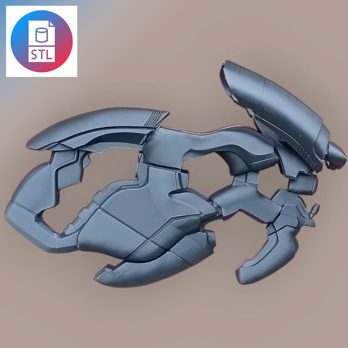 Mass Effect Geth Plasma SMG Replica – 3D Model STL Files Ready To Print