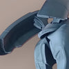 Geth Plasma SMG - Mass Effect 3d Printed Mass Effect Cosplay Prop 1:1 Scale