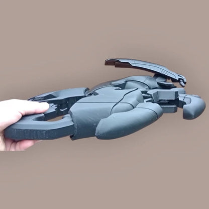 Geth Plasma SMG - Mass Effect 3d Printed Mass Effect Cosplay Prop 1:1 Scale