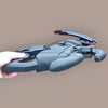 Geth Plasma SMG - Mass Effect 3d Printed Mass Effect Cosplay Prop 1:1 Scale