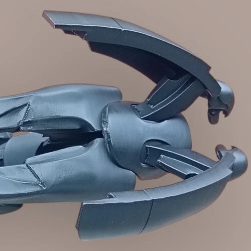 Geth Plasma SMG - Mass Effect 3d Printed Mass Effect Cosplay Prop 1:1 Scale