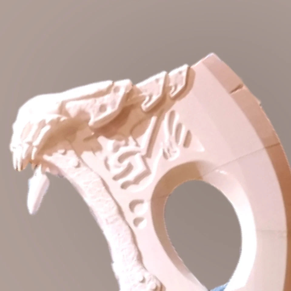 WoW Orc Gorehowl Axe – 3D Printed Plastic Toy - Cosplay Prop – 1:1 Scale