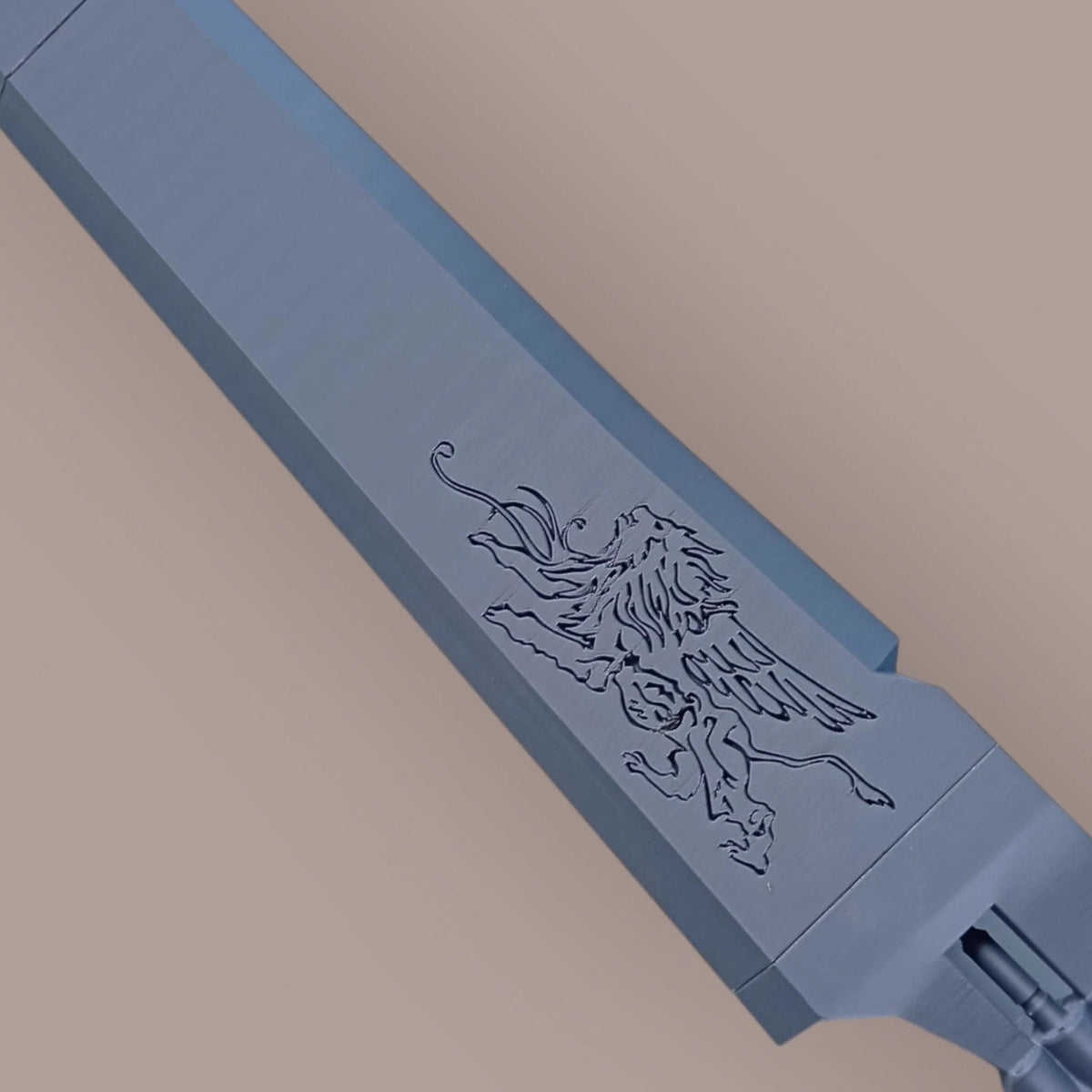 GunBlade 3d Printed Plastic Toy- Squall Final Fantasy Cosplay Prop – 1:1 Scale