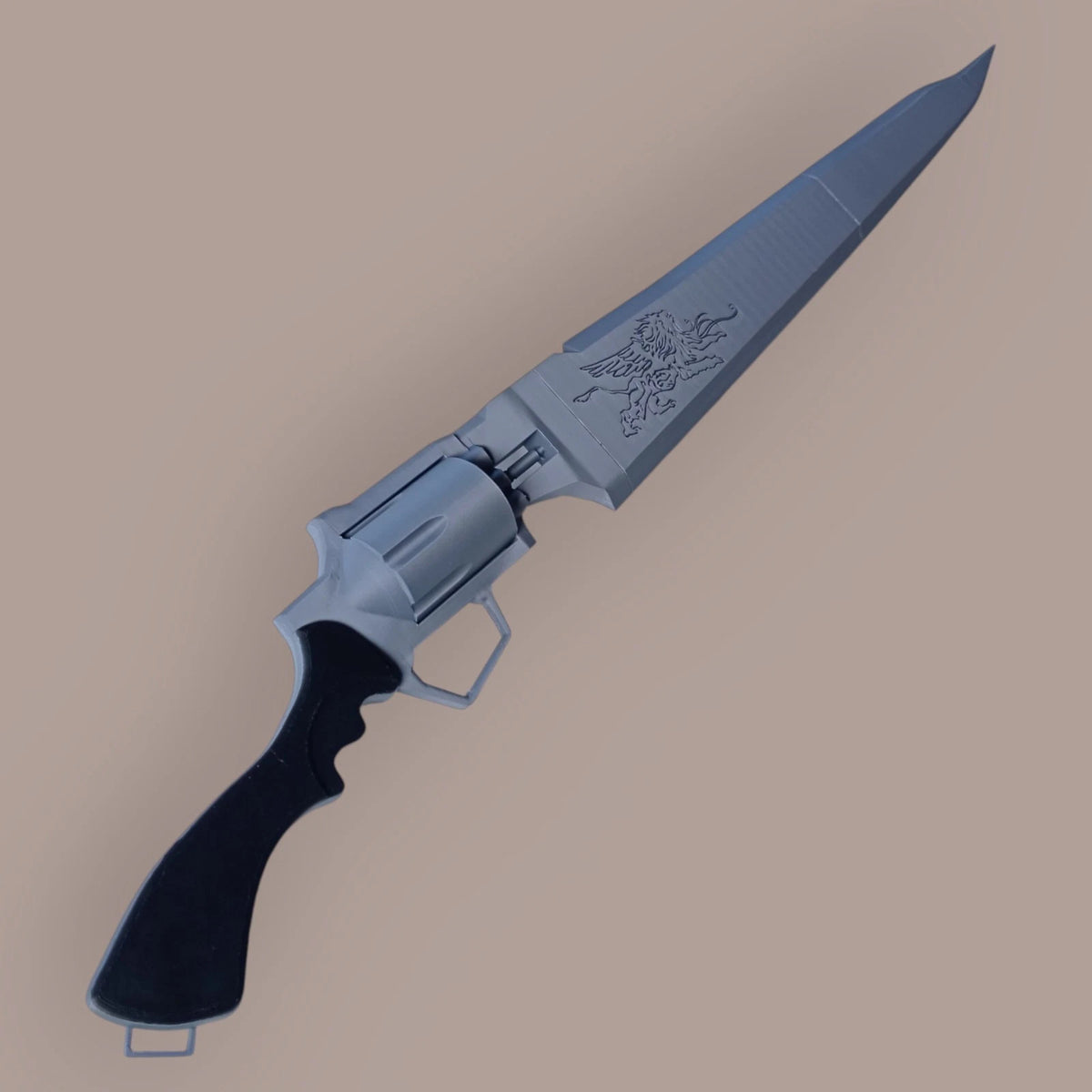 GunBlade 3d Printed Plastic Toy- Squall Final Fantasy Cosplay Prop – 1:1 Scale