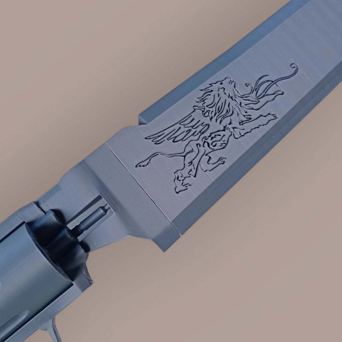 GunBlade 3d Printed Plastic Toy- Squall Final Fantasy Cosplay Prop – 1:1 Scale