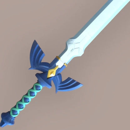 Master Sword – 3D Printed Legend of Z Cosplay Prop 1:1 Scale