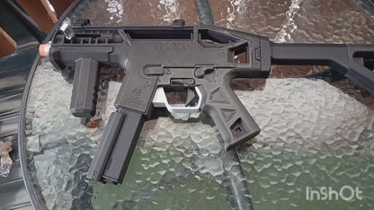 M221 Saratoga SMG - 3D Printed Cyberpunk 2077 Cosplay Prop 1:1 Scale Plastic Toy