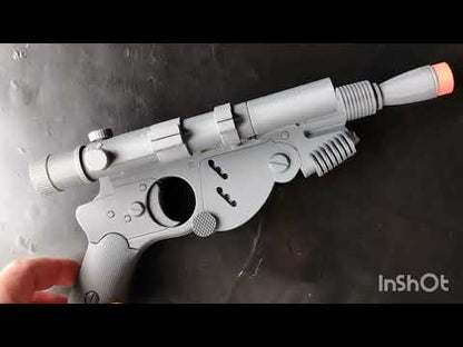 The Mandalorian's IB-94 Blaster Pistol – 3D Printed Star Wars Cosplay Prop – 1:1 Plastic Toy