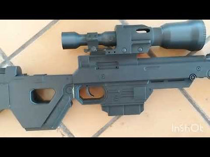IQA-11 Blaster Rifle – Star Wars – 3D Printed Cosplay Prop – 1:1 Scale Toy