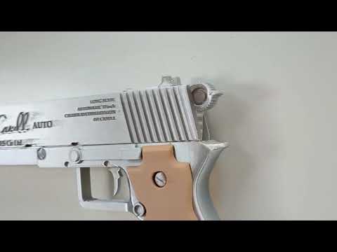 The Hellsing Arms .454 Casull Automatic – 3D Printed Plastic Toy - Cosplay Prop – 1:1 Scale