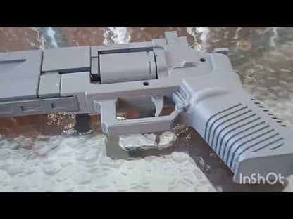 P4 Senator Revolver - 3d Printed Plastic Toy - Helldivers Cosplay Prop 1:1 Scale