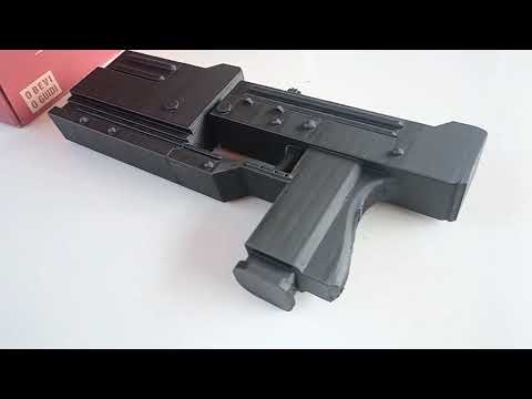 MAC-11 SMG-Blade 2 Cosplay Movie Prop Wesley Snipes 1:1 Scale - Plastic Toy